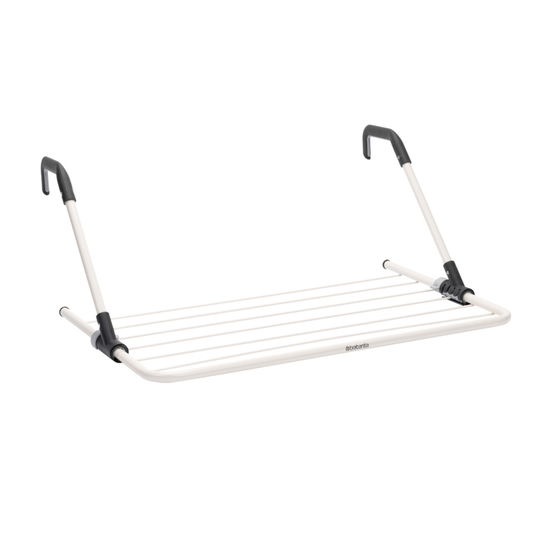 Uscator rufe suspendabil, Brabantia, White, 4.5 m capacitate de uscare, otel, alb