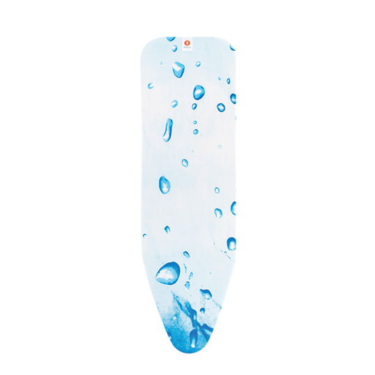 Husa pentru masa de calcat, Brabantia B, Ice Water, 124x38 cm, 2 mm spuma, bumbac