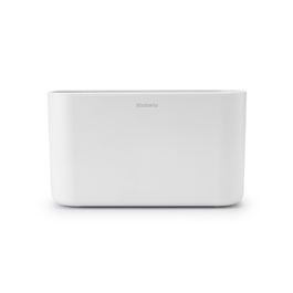 Organizator pentru accesorii baie, Brabantia, Caddy White, 19.5x9.8x11 cm, polipropilena, alb
