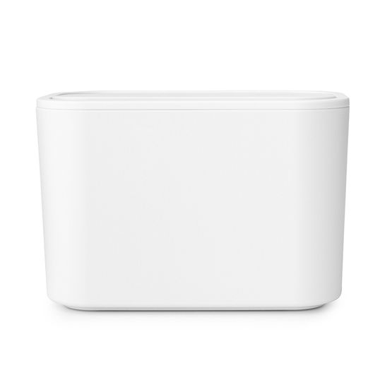Cutie deseuri cosmetice, Brabantia, Waste Caddy, 15x8.5x9.8 cm, polipropilena, alb