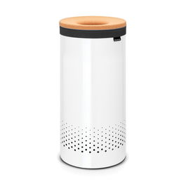 Cos de rufe, Brabantia, White Cork, 35 L, 30x30x63.5 cm, otel/pluta, alb