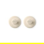 Set 2 agatatori pentru prosoape, Brabantia, Soft Beige, polipropilena, bej