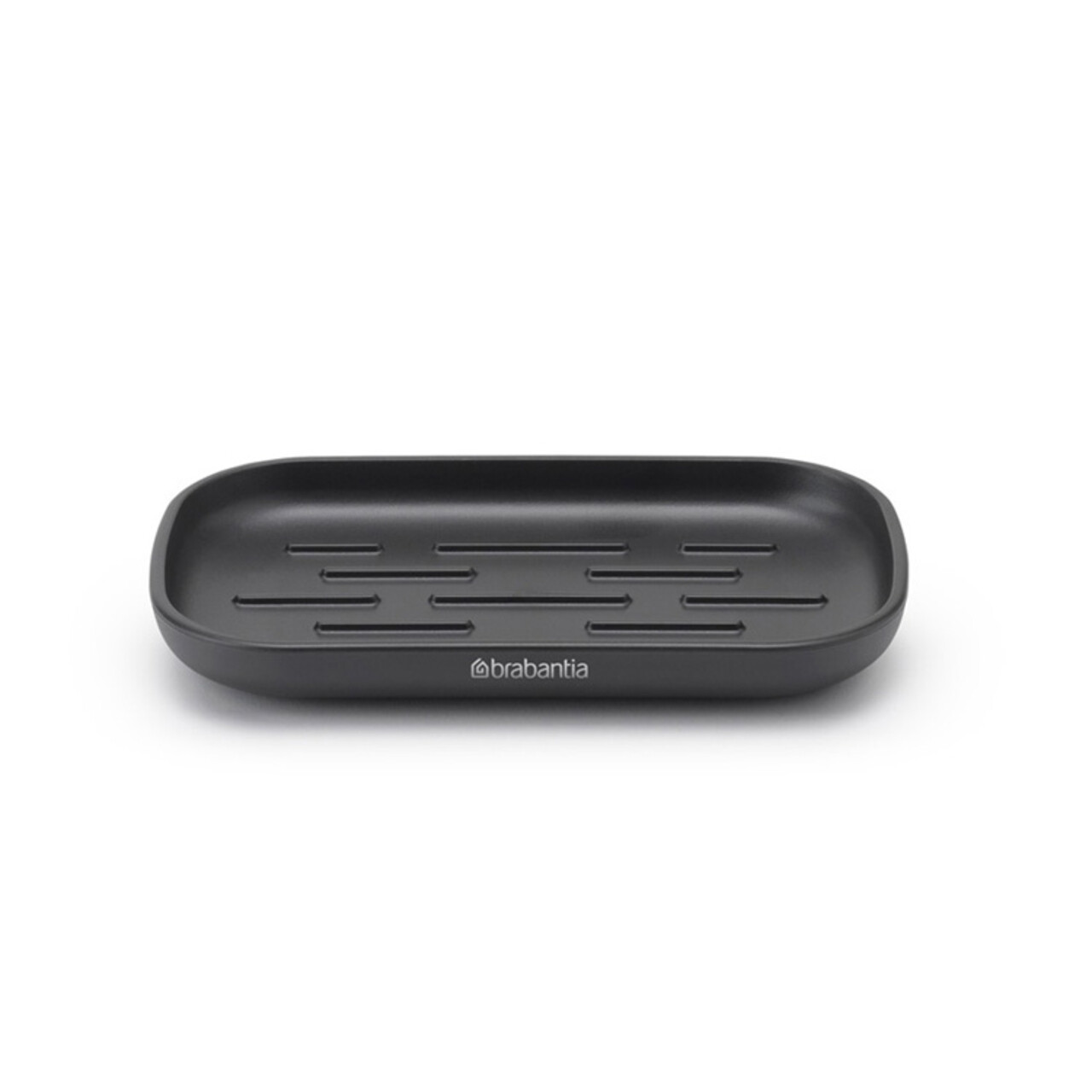 Savoniera, Brabantia, Dark Grey, 13.5x8.1x1.6 cm, polipropilena, gri inchis