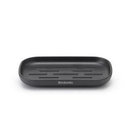Savoniera, Brabantia, Dark Grey, 13.5x8.1x1.6 cm, polipropilena, gri inchis