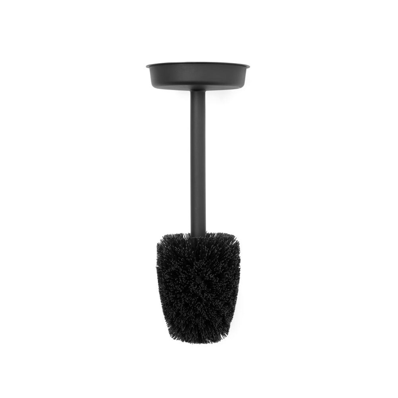 Rezerva perie de toaleta, Brabantia, MindSet Infinite Grey, 8.9x8.9x25.4 cm, polipropilena/otel, gri