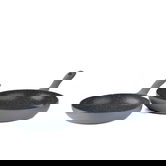 Set 2 tigai Moren, Homla, 24 cm/28 cm, aluminiu/plastic, gri/negru