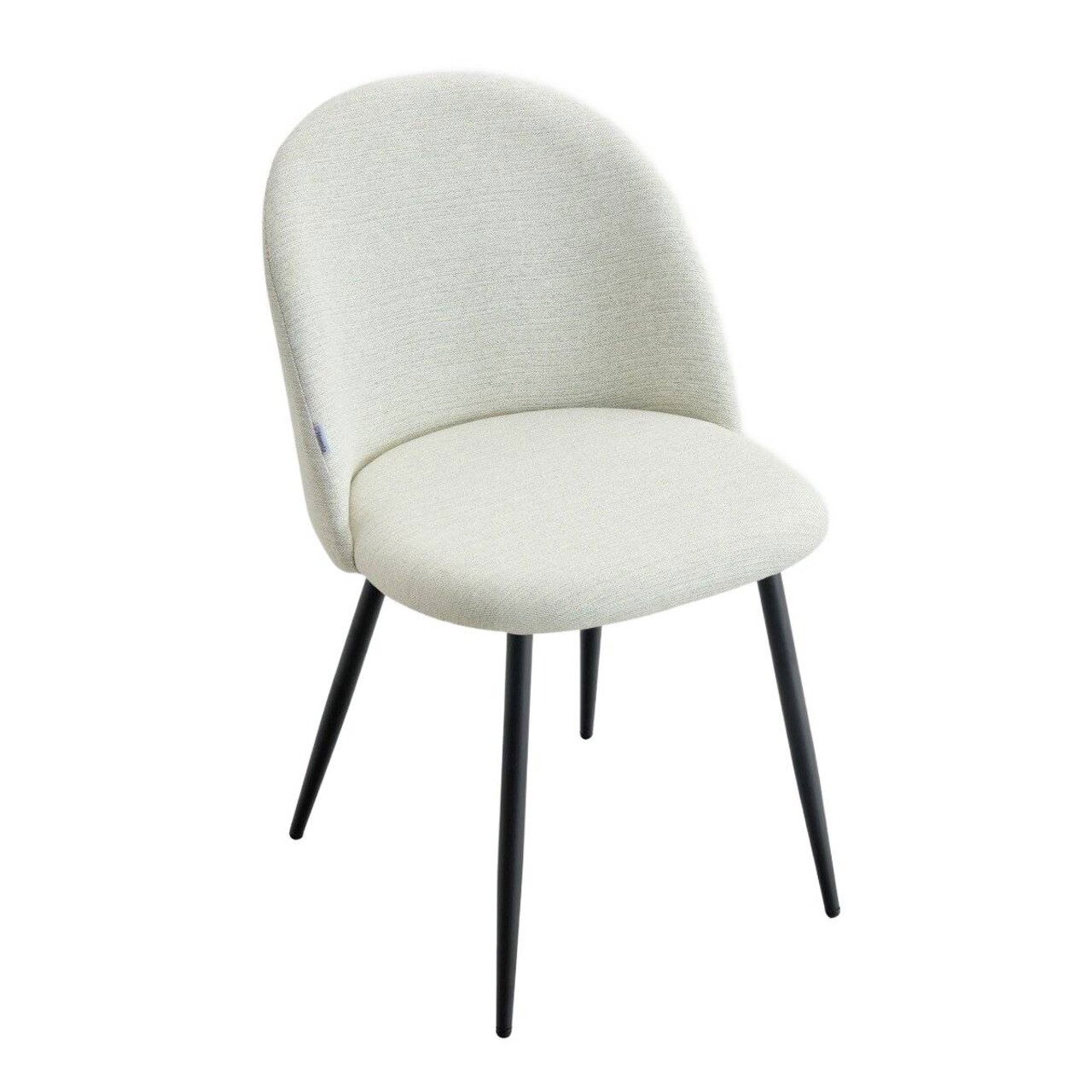 Scaun Ampla, Homla, 56x47x78 cm, metal/poliester, ecru