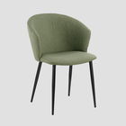 Scaun Lujo, Homla, 59x56.5x81 cm, metal/poliester, verde