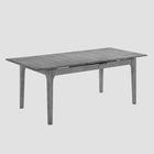 Masa extensibila Avella, Homla, 160-195x90x76 cm, lemn de cauciuc, natur
