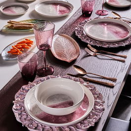 Serviciu de masa 12 piese Edge Shade, Andrea Fontebasso, portelan, multicolor