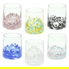 Set 6 pahare Venezia, Andrea Fontebasso, 300 ml, sticla, multicolor