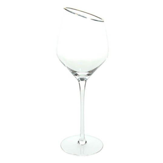 Set 6 pahare pentru vin Margot, Andrea Fontebasso, 430 ml, sticla, auriu/transparent