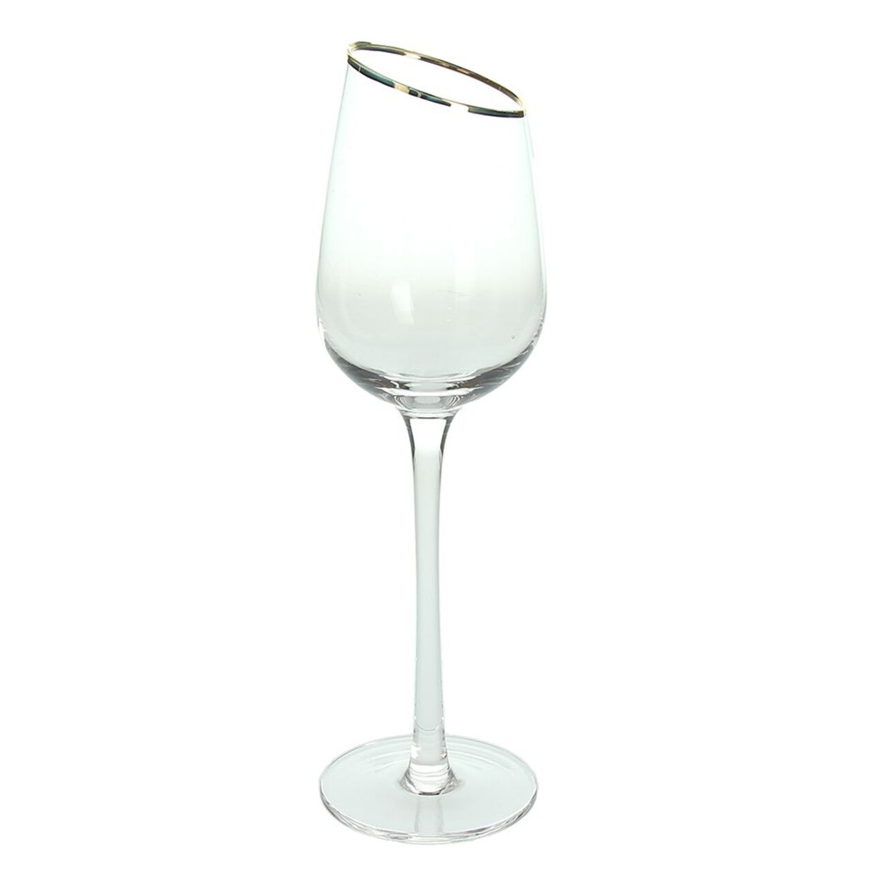 Set 6 pahare Margot, Andrea Fontebasso, 200 ml, sticla, auriu/transparent