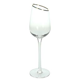 Set 6 pahare Margot, Andrea Fontebasso, 200 ml, sticla, auriu/transparent
