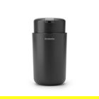 Dispenser sapun lichid, Brabantia, Dark Grey, 9.2x7.6x14.3 cm, 250 ml, polipropilena, gri inchis