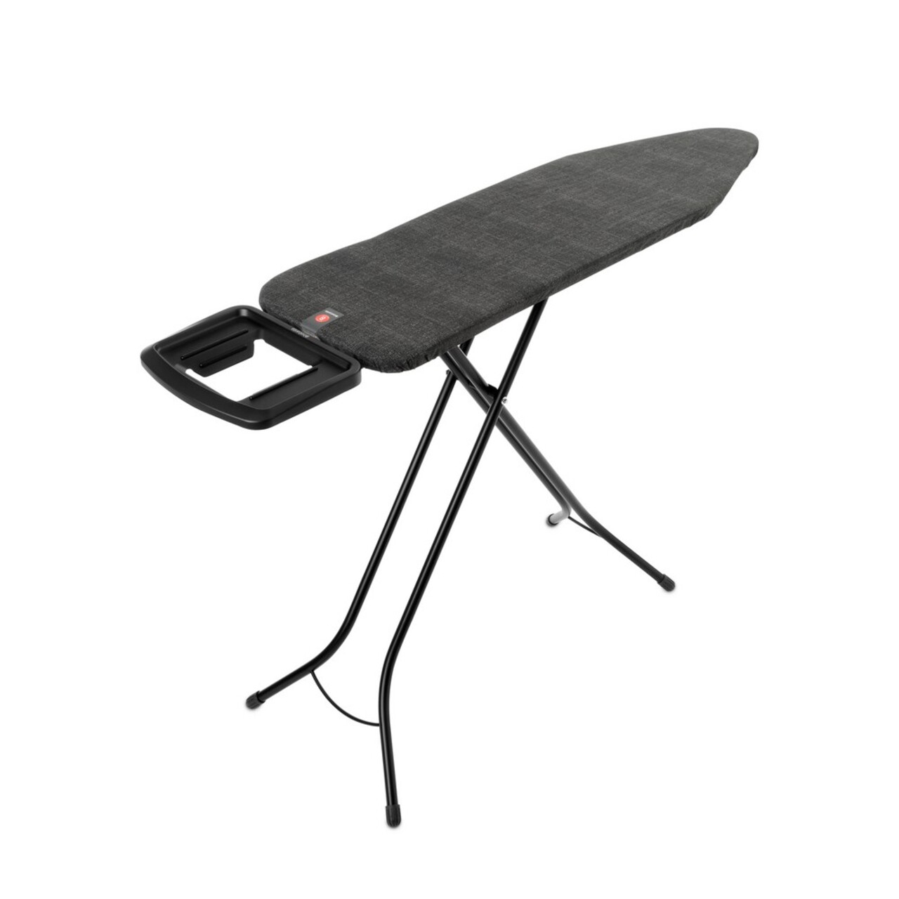 Masa de calcat, Brabantia B, Denim Black, 124x38 cm, 7 pozitii de reglare, otel/bumbac