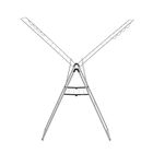 Uscator de rufe, Brabantia, Hangon Metallic, 25 m capacitate de uscare, otel, gri metalizat