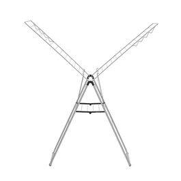 Uscator de rufe, Brabantia, Hangon Metallic, 25 m capacitate de uscare, otel, gri metalizat