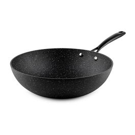 Tigaie Wok Symphony, Luigi Ferrero, 30x9 cm, aluminiu forjat