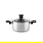 Oala cu capac Sophia, Luigi Ferrero, 18x10 cm, 2.3 L, inox