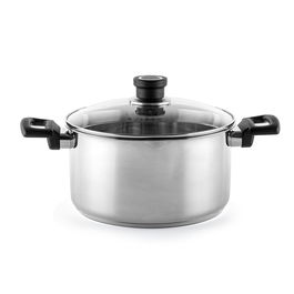 Oala cu capac Sophia, Luigi Ferrero, 24x13 cm, 5.4 L, inox