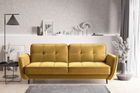 Canapea extensibila 3 locuri ELTAP, SO-BEL-45NU, Bellis, 220x90x83 cm, lemn/poliester, galben