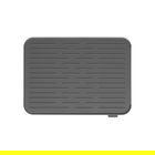Scurgator vase, Brabantia, SinkSide, 32.5x43.8x0.9 cm, silicon, gri inchis