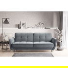 Canapea extensibila 3 locuri ELTAP, SO-BEL-04VE, Bellis, 220x90x83 cm, lemn/poliester, gri deschis