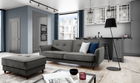 Canapea extensibila 3 locuri ELTAP, SO-BEL-05NU, Bellis, 220x90x83 cm, lemn/poliester, gri
