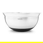 Bol pentru mixat, Brabantia, Matt, 26.2x12.6 cm, 3 L, inox, argintiu mat