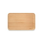 Tocator pentru carne, Brabantia, Profile, 40x25x1.9 cm, lemn de fag, natural