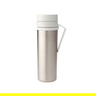 Sticla termos, Brabantia, Make&Take, 10x7.1x22.6 cm, 500 ml, otel, gri deschis
