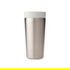 Cana termos, Brabantia, Make&Take, 8.1x17.3 cm, 360 ml, otel, gri deschis