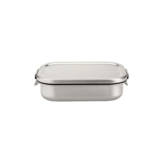 Caserola pentru pranz, Brabantia, Make&Take, 20.5x14.5x5.8 cm, 1.1 L, inox, argintiu mat