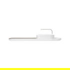 Set organizator chiuveta cu suport de uscare vase, Brabantia, SinkStyle Mineral, 75x13x15 cm, plastic/inox, alb