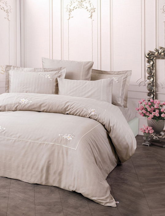 Lenjerie de pat dubla, Alameda - Lilac, Cotton Box, Bumbac Satinat