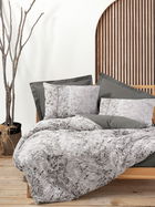 Lenjerie de pat dubla, Odin - Brown, Cotton Box, Bumbac Ranforce