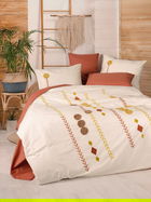 Lenjerie de pat dubla, Amaris - Tile Red, Cotton Box, Bumbac Ranforce