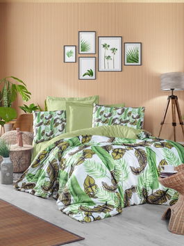 Lenjerie de pat dubla, 472, Pearl Home, Poliester Satinat