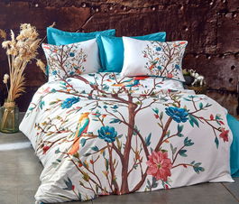 Lenjerie de pat dubla, 476, Pearl Home, Poliester Satinat