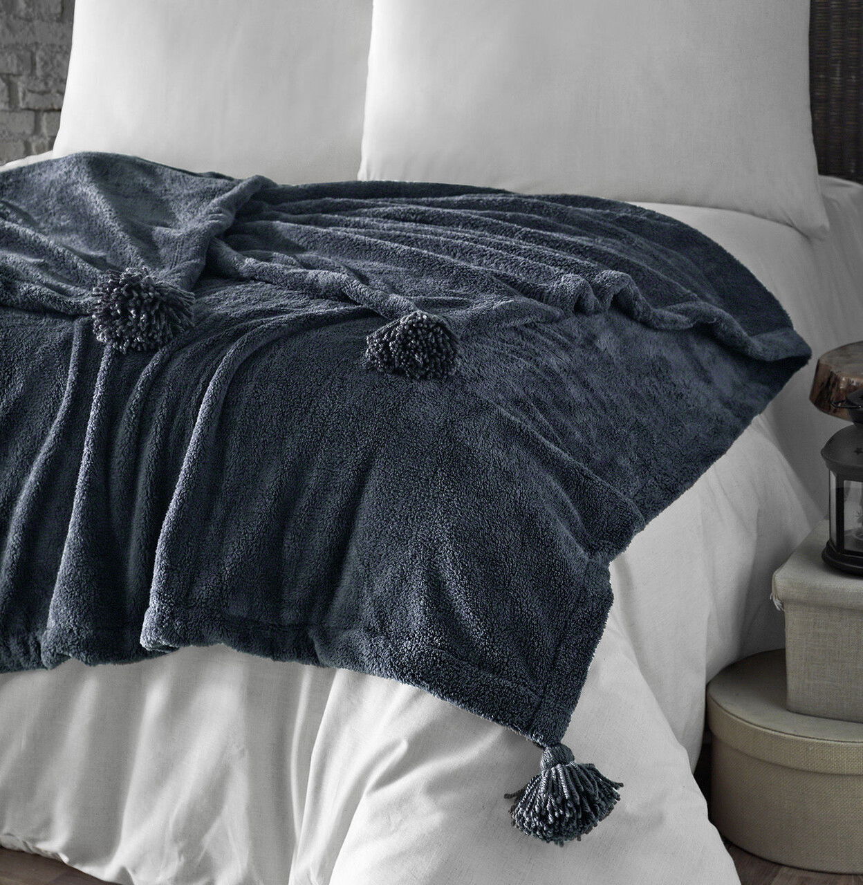 Patura Double, Puffy 200 - Anthracite, DC Home, Poliester