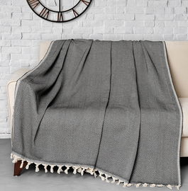 Cuvertura de pat, Trendy - Black (300), DC Home, Bumbac