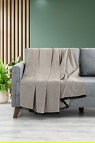 Cuvertura de pat, Lalin 200 - Beige, DC Home, 70% bumbac/30% poliester