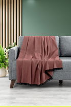 Cuvertura de pat, Lalin 200 - Tile Red, DC Home, 70% bumbac/30% poliester