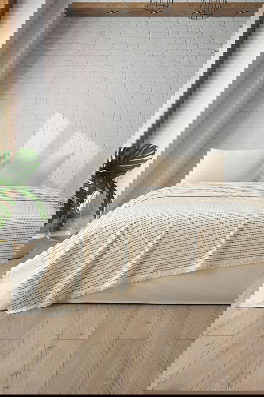 Cuvertura matlasata dubla, Loom - Grey, DC Home, Bumbac