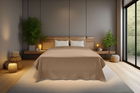 Cuvertura pique Single, Hasır - Beige, ICF Bedroom, Bumbac