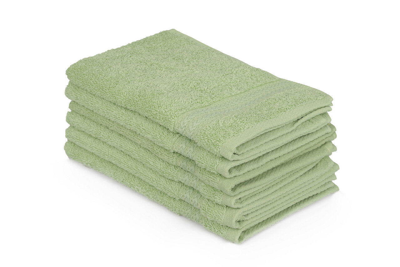 Set prosoape, Hobby, Rainbow, Bumbac, Verde