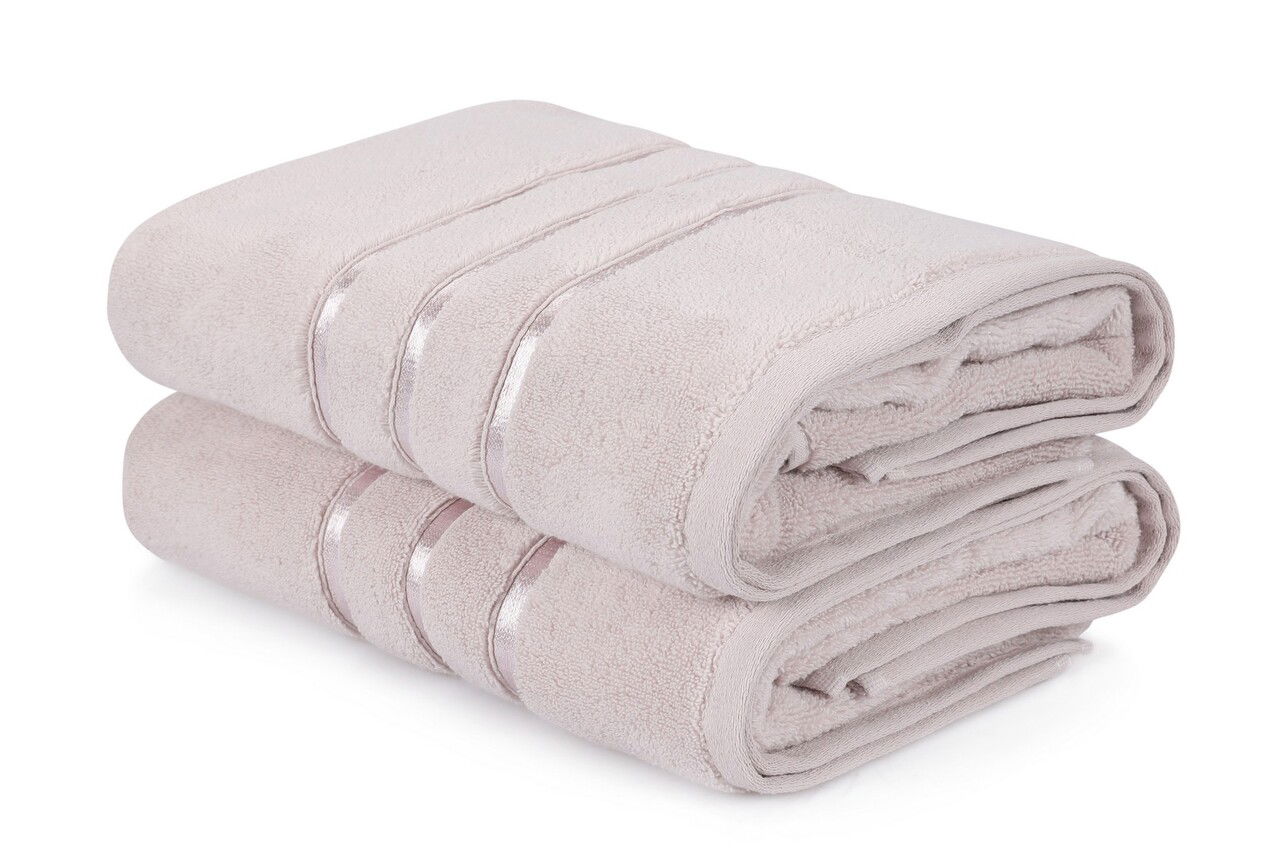 Set prosoape de baie, Hobby, Dolce, Bumbac, Liliac deschis
