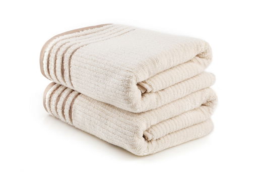 Set prosoape de baie, Hobby, Mayra, Microbumbac, Cappuccino