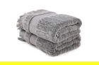 Set prosoape de baie, Hobby, Zeus, Bumbac, Gri inchis